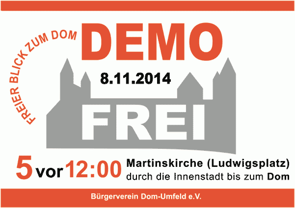 Flyer 2 Demo am 8.11.2014